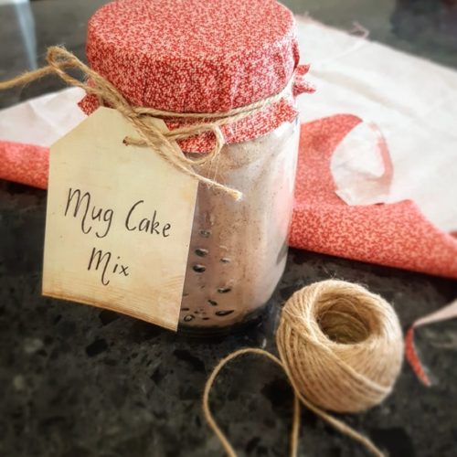 Mug Cake Mix - Gift in a Mason Jar